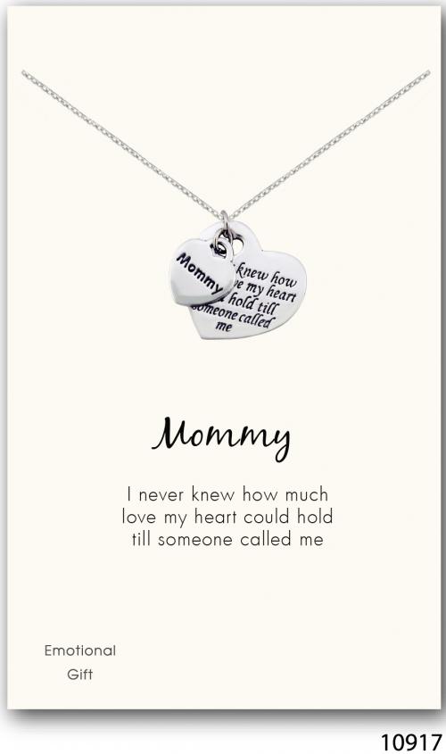 Mommy silver pendant 